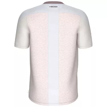 T-Shirt Head Play Tech 26 Rose chiné