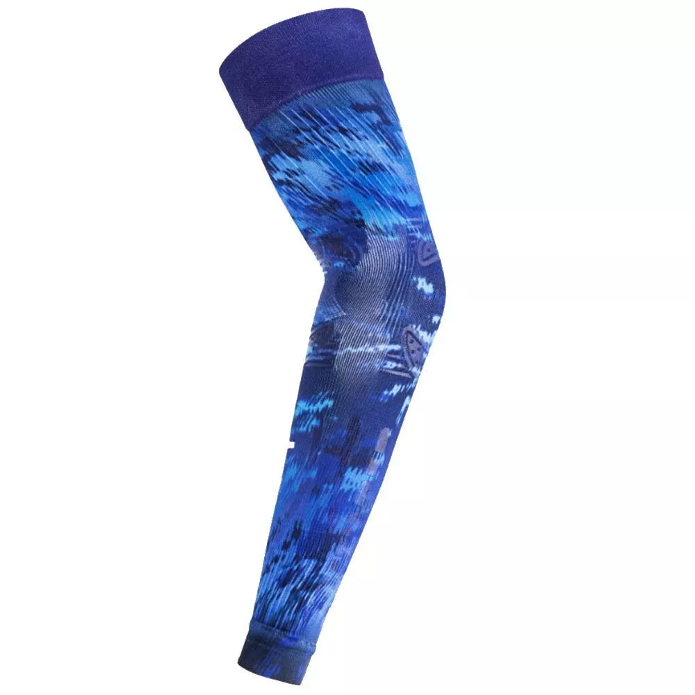 Manchon de compression Floky NO-STRAIN Evolution Blue Supernova