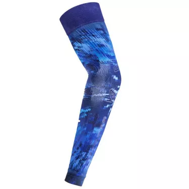 Manchon de compression Floky NO-STRAIN Evolution Blue Supernova