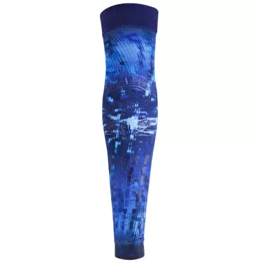 Manchon de compression Floky NO-STRAIN Evolution Blue Supernova
