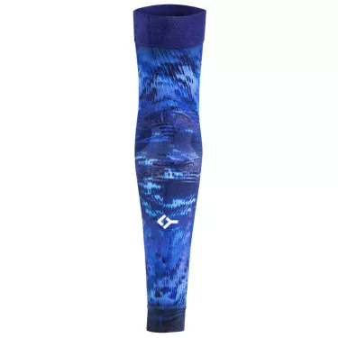 Manchon de compression Floky NO-STRAIN Evolution Blue Supernova