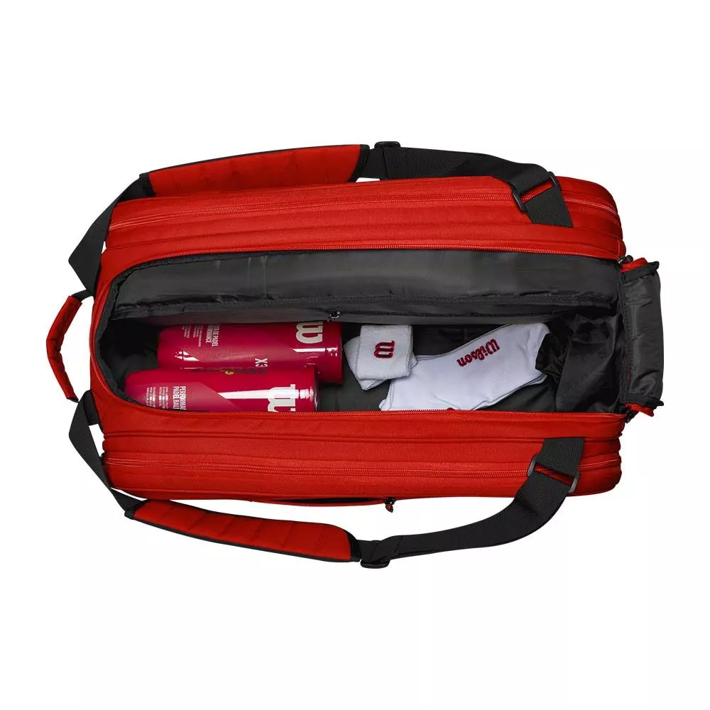 Sac Wilson Tour Padel Rouge / Noir