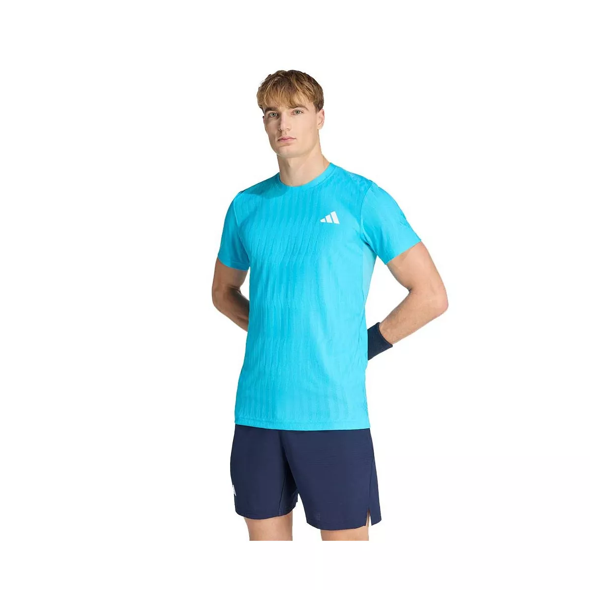 T-Shirt Adidas Climacool+ Airchill FreeLift Bleu ciel