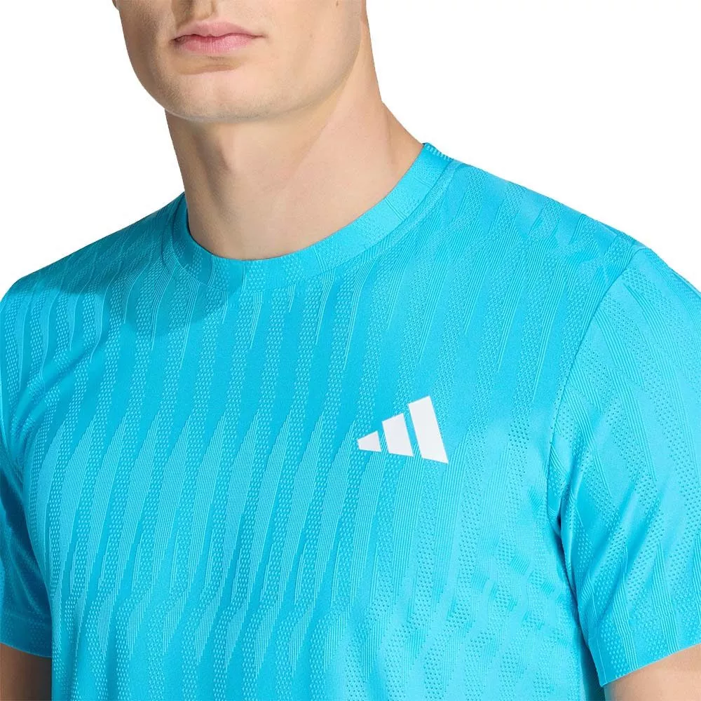 T-Shirt Adidas Climacool+ Airchill FreeLift Bleu ciel