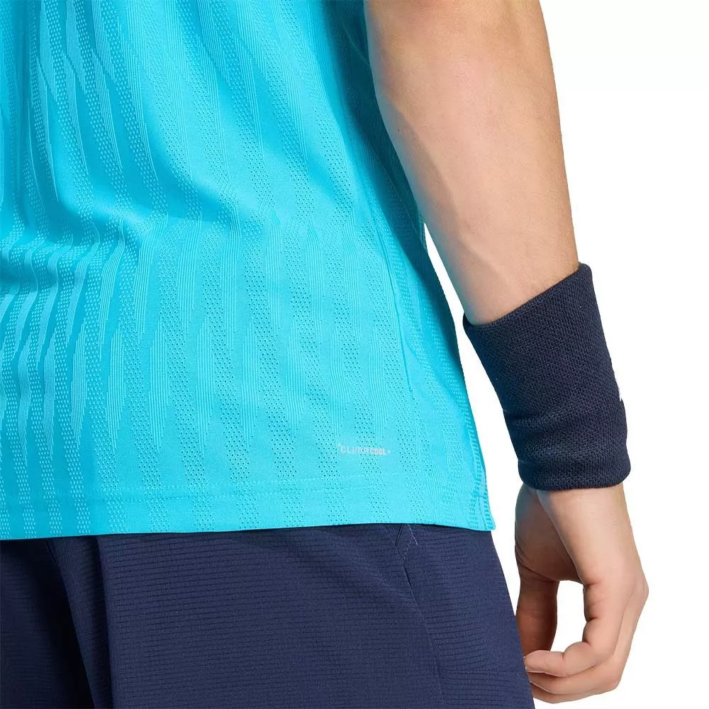 T-Shirt Adidas Climacool+ Airchill FreeLift Bleu ciel