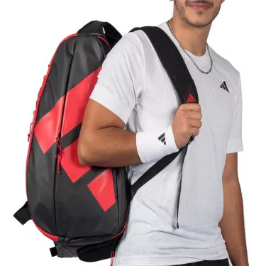 Sac de padel Adidas Multigame 2026 Noir / Rouge Ale Galán