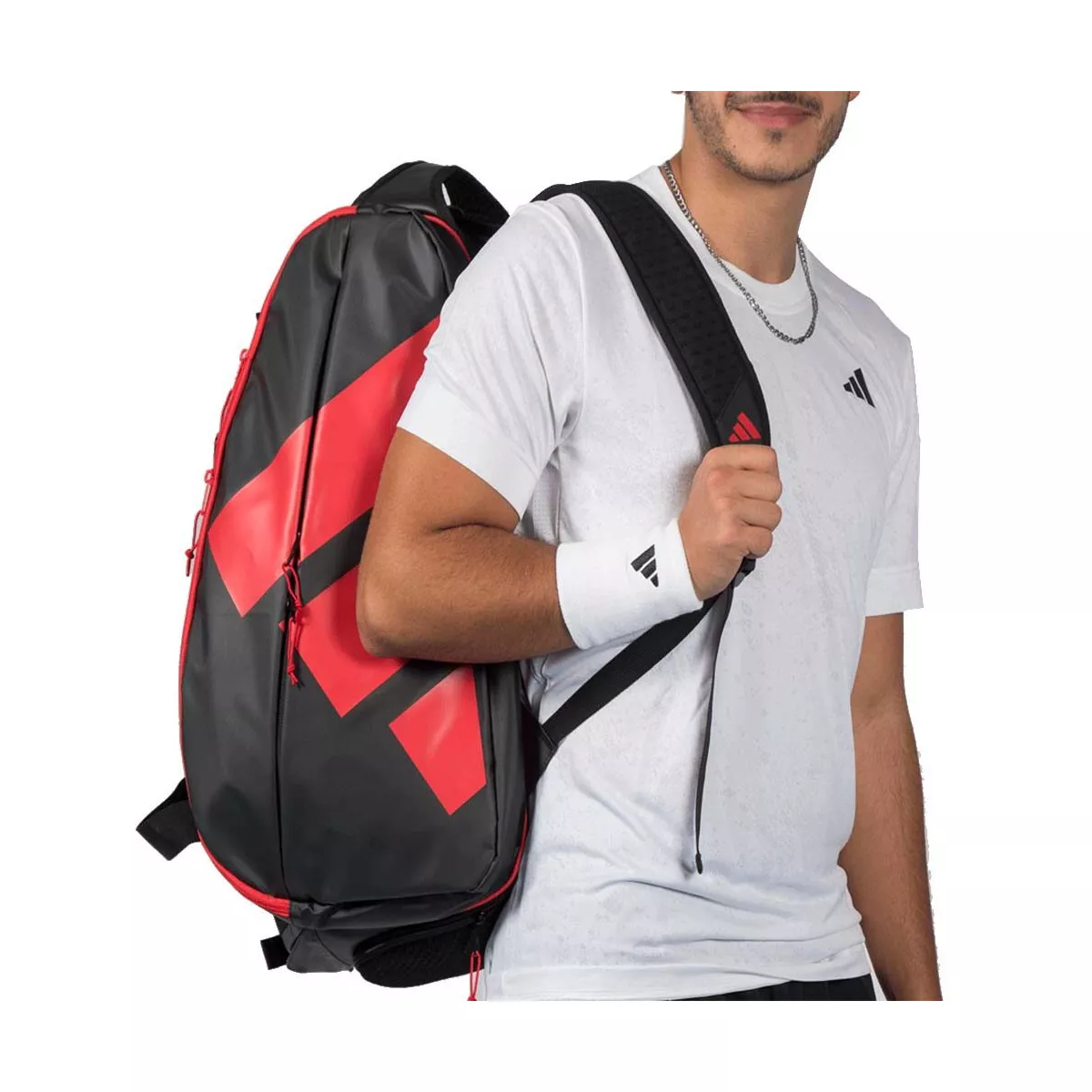 Sac de padel Adidas Multigame 2026 Noir / Rouge Ale Galán