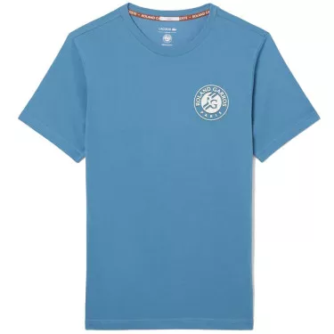 T-Shirt Lacoste Roland Garros Bleu ciel