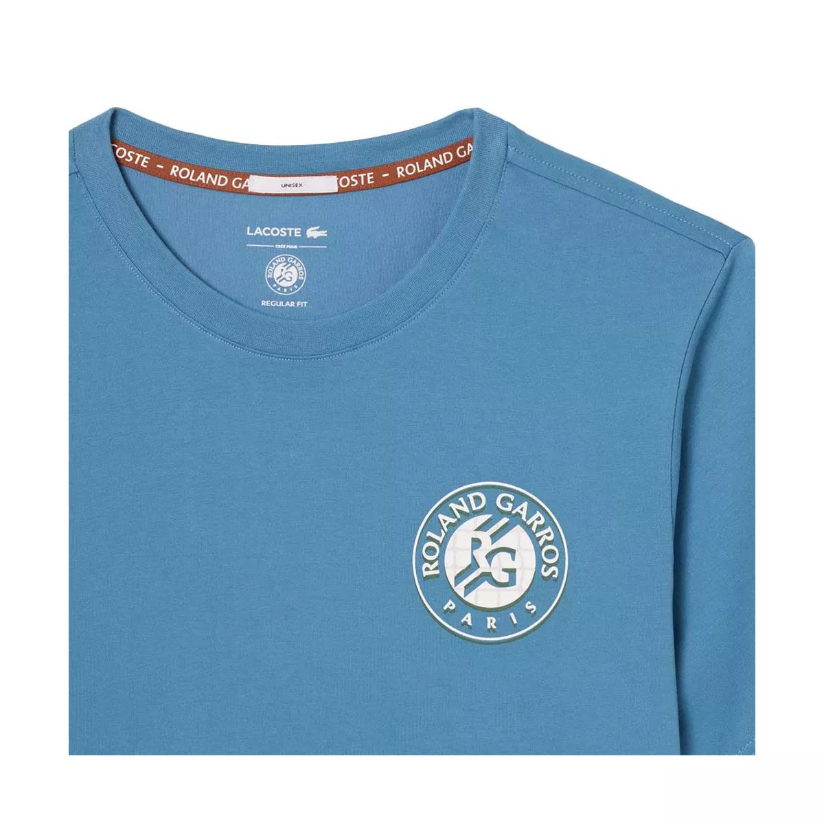 T-Shirt Lacoste Roland Garros Bleu ciel