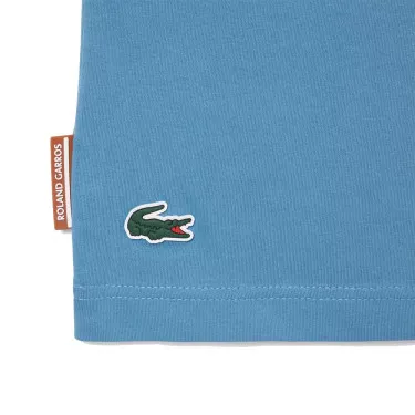 T-Shirt Lacoste Roland Garros Bleu ciel