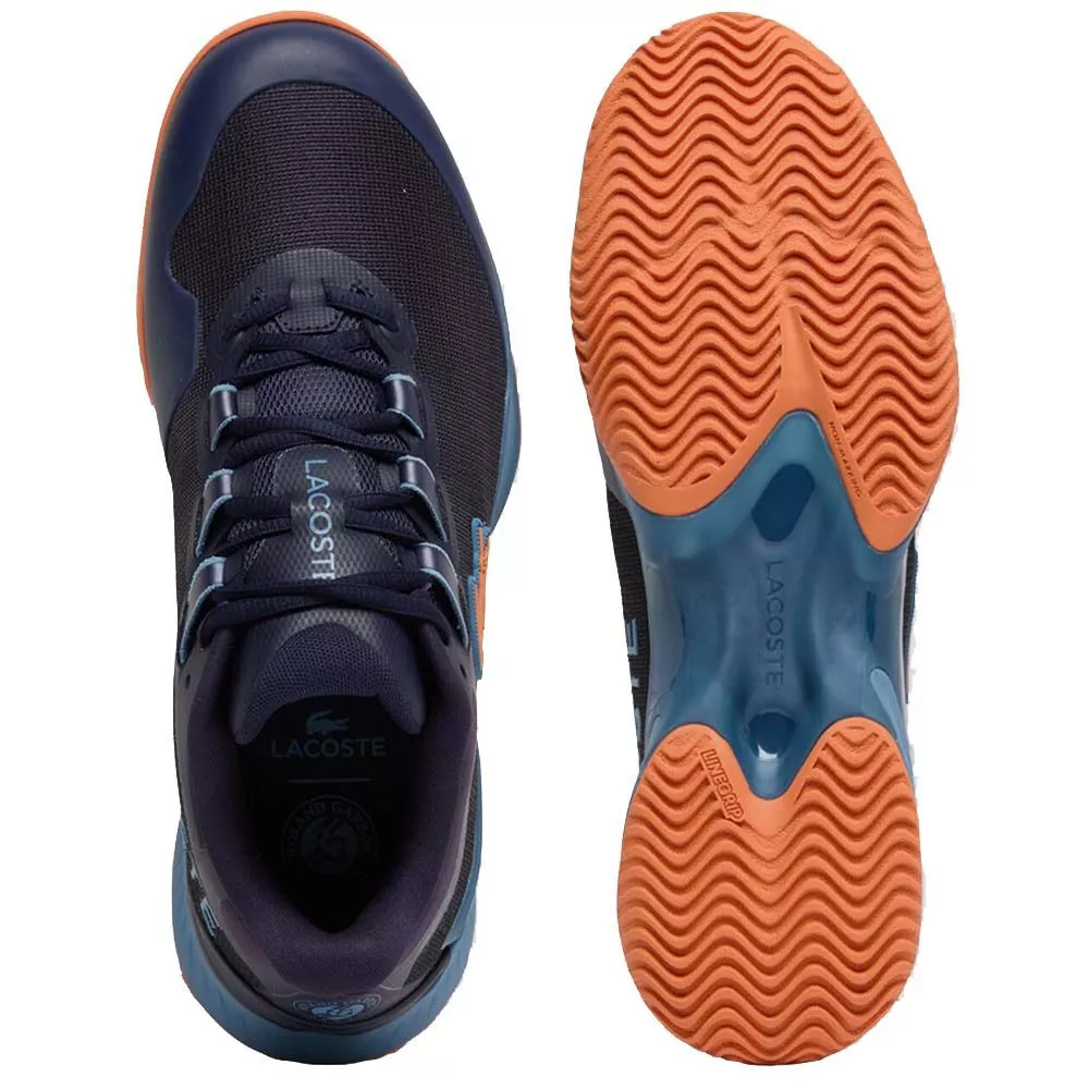 Chaussures Lacoste AG-LT Ultra Roland Garros Clay Bleu marine