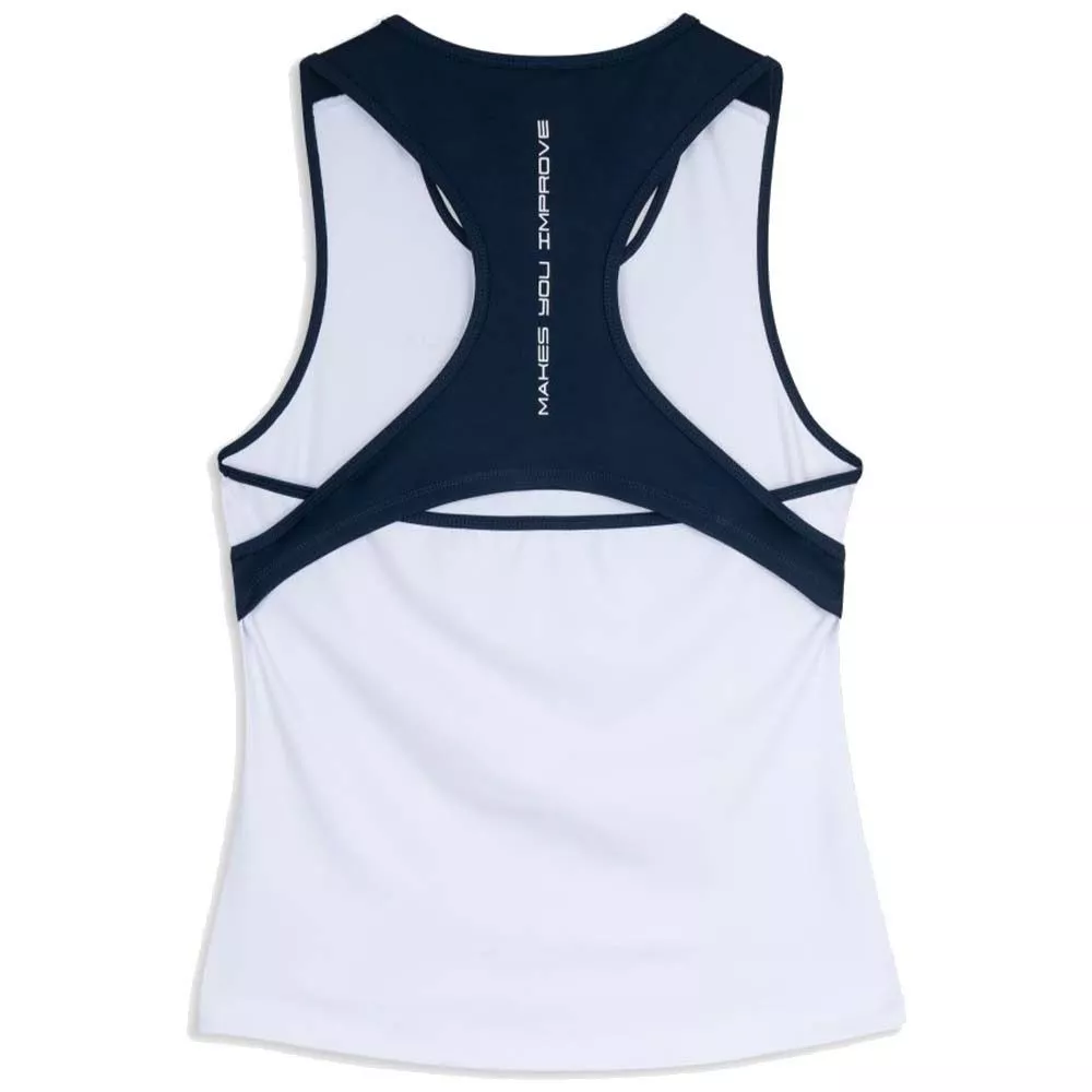 Débardeur Nox Team 26 Femme Blanc / Bleu marine