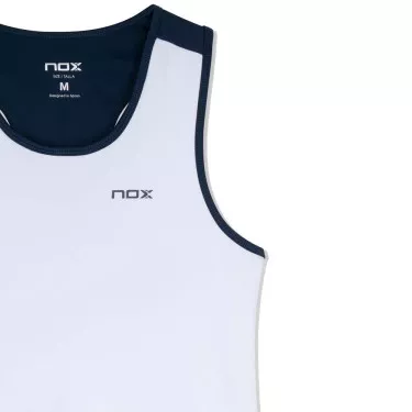 Débardeur Nox Team 26 Femme Blanc / Bleu marine
