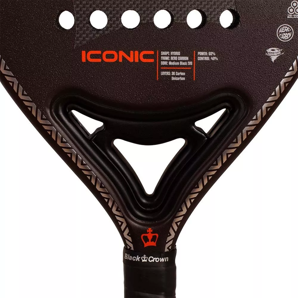 Raquette de padel Black Crown Iconic