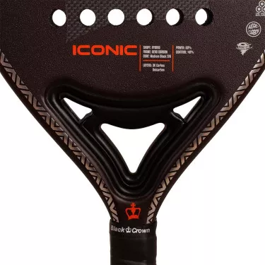 Raquette de padel Black Crown Iconic