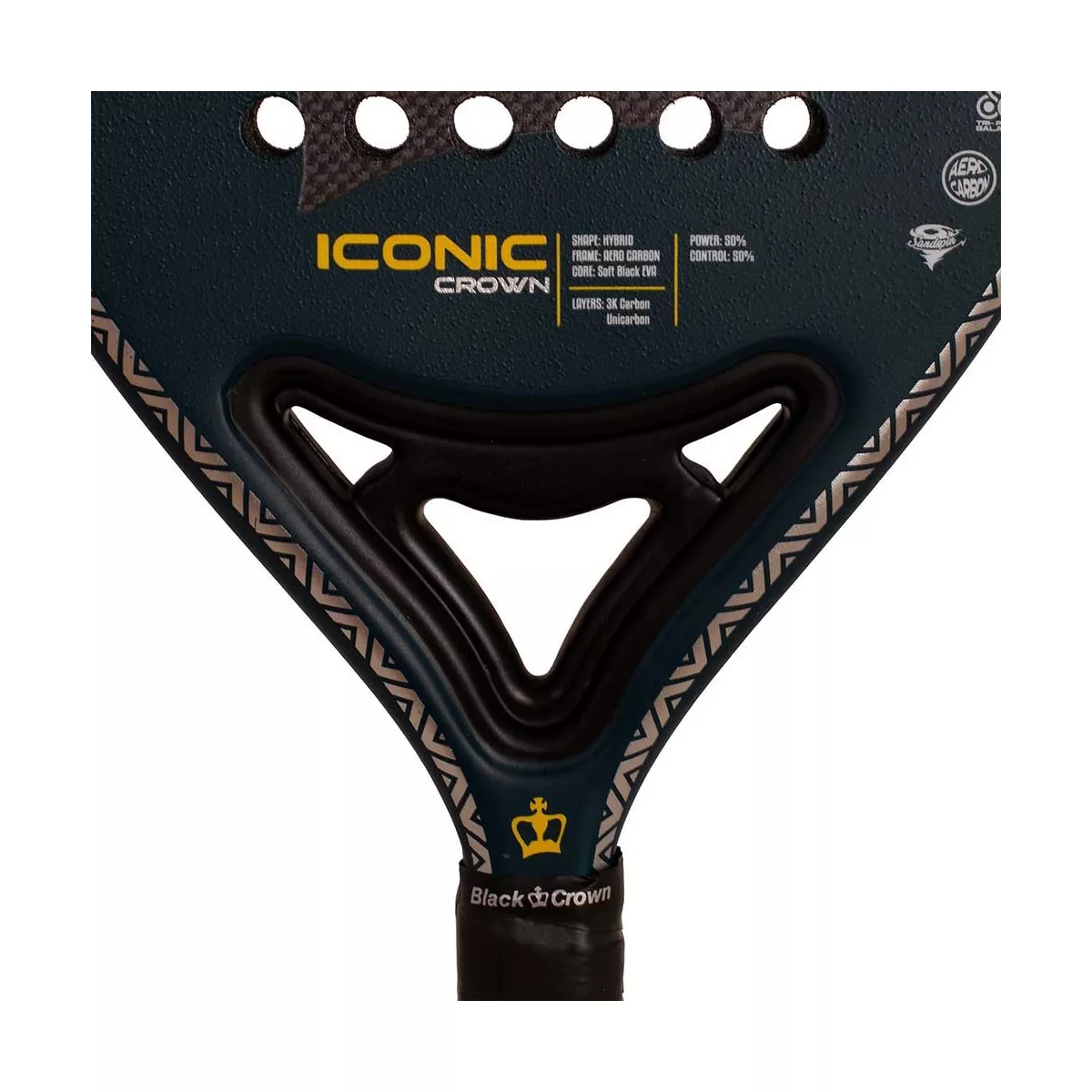Raquette de padel Black Crown Iconic Crown