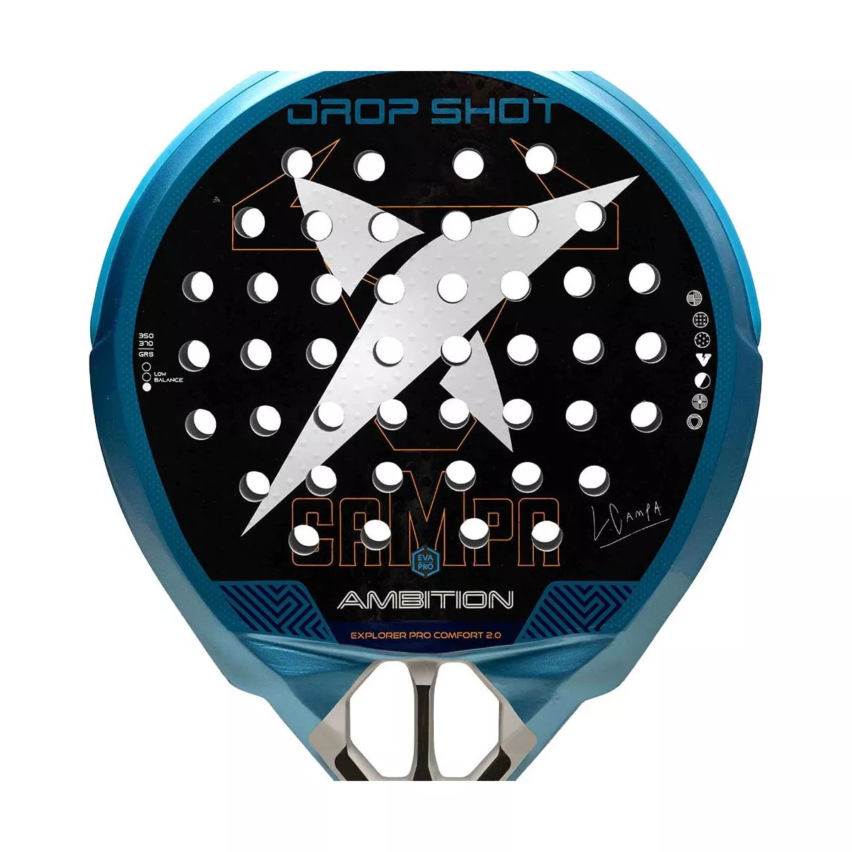 Raquette de padel Drop Shot Explorer Pro Comfort 2.0