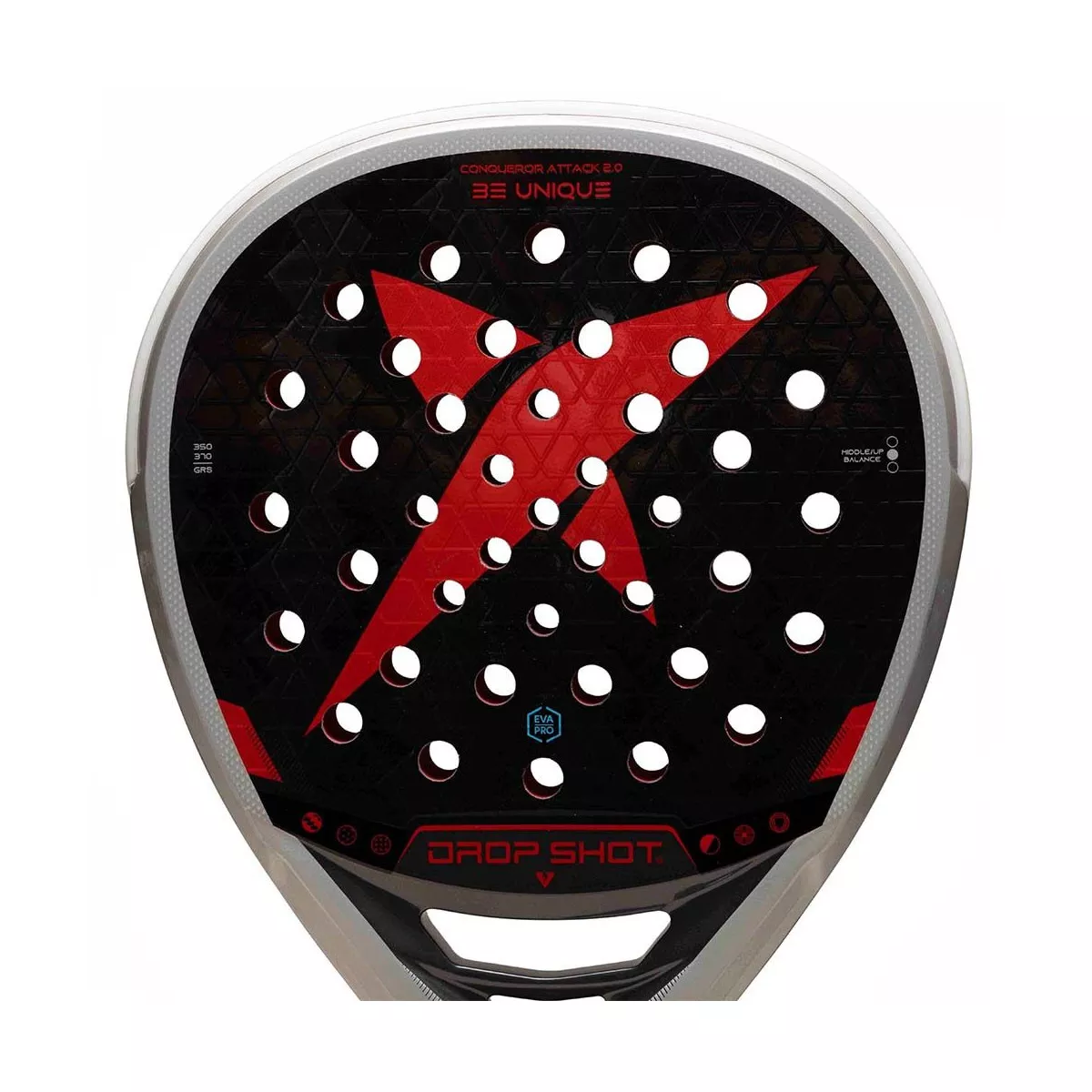 Raquette de padel Drop Shot Conqueror Attack 2.0