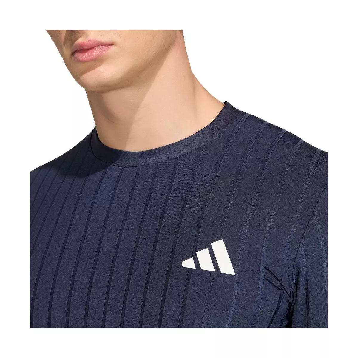 T-Shirt Adidas Pro FreeLift Bleu marine