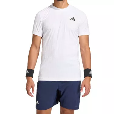 T-Shirt Adidas Climacool+ Airchill FreeLift Blanc