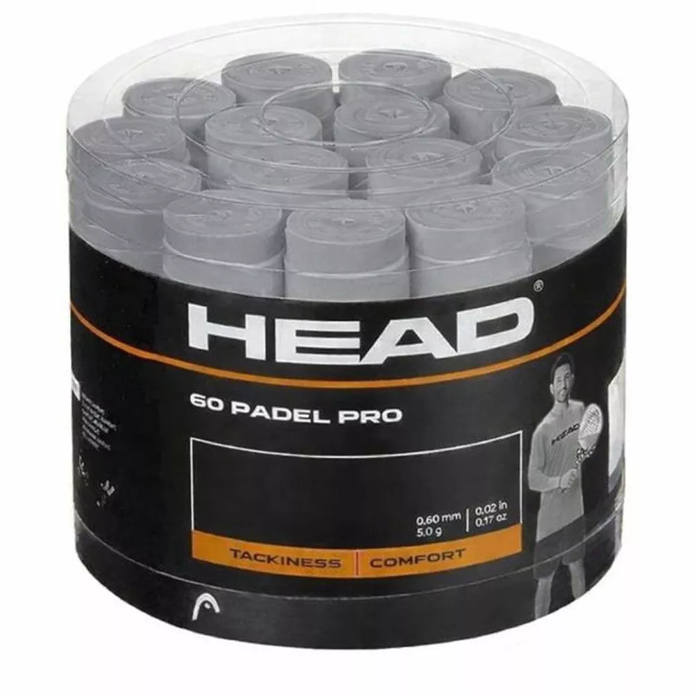 Boîte Surgrips Head Padel Pro Gris x 60