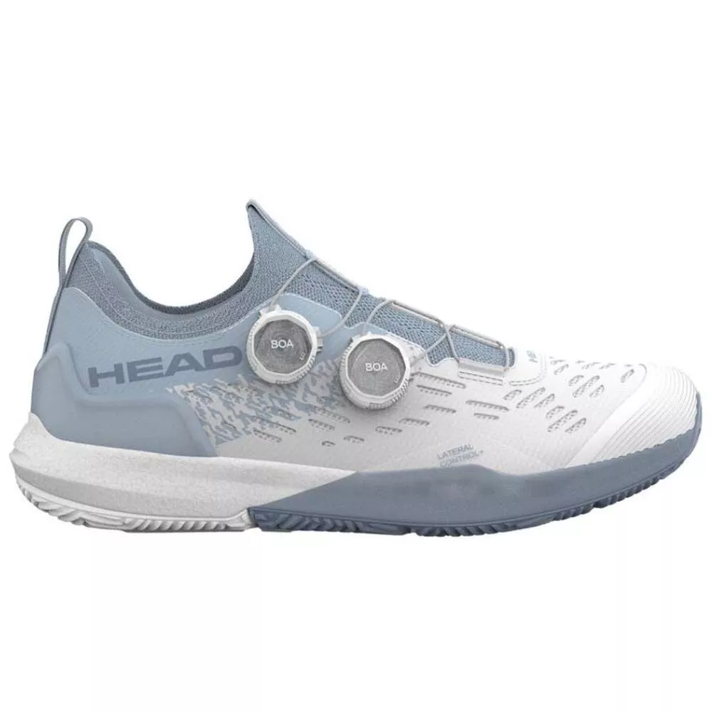 Chaussures Head Motion Pro 1.5 BOA Padel Blanc / Bleu gris