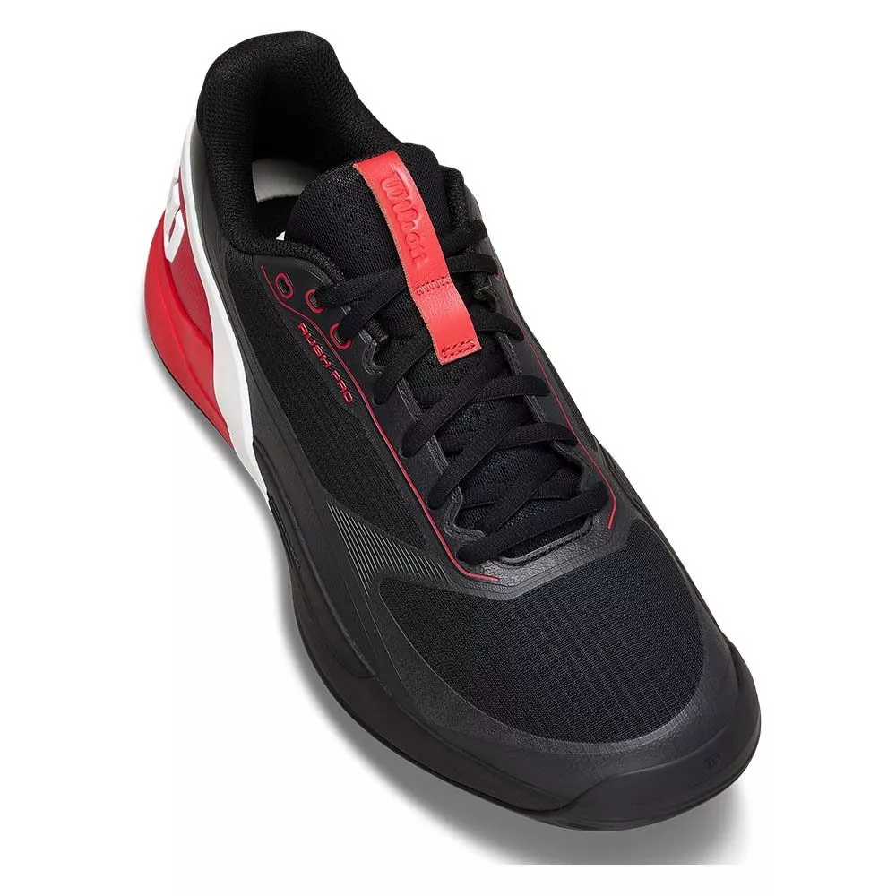 Chaussures Wilson Rush Pro 5 Padel Noir / Rouge