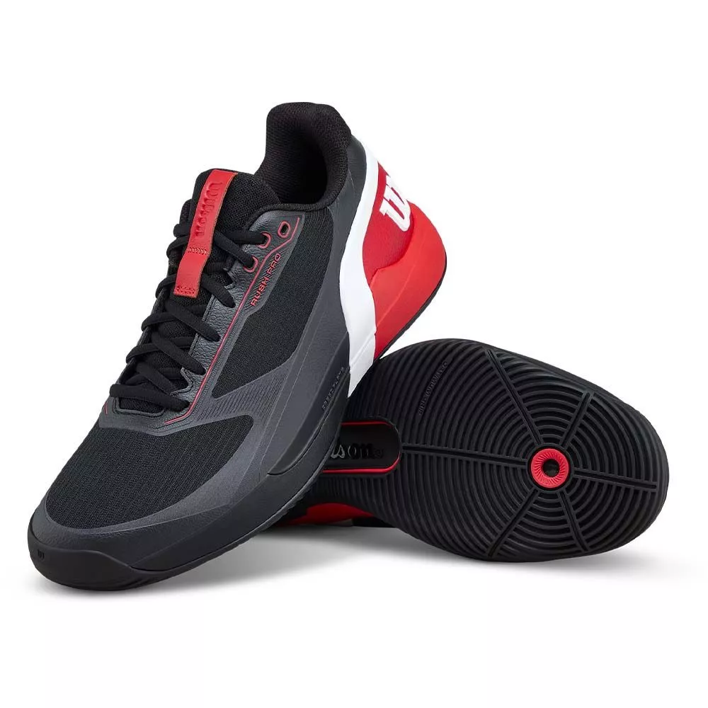 Chaussures Wilson Rush Pro 5 Padel Noir / Rouge