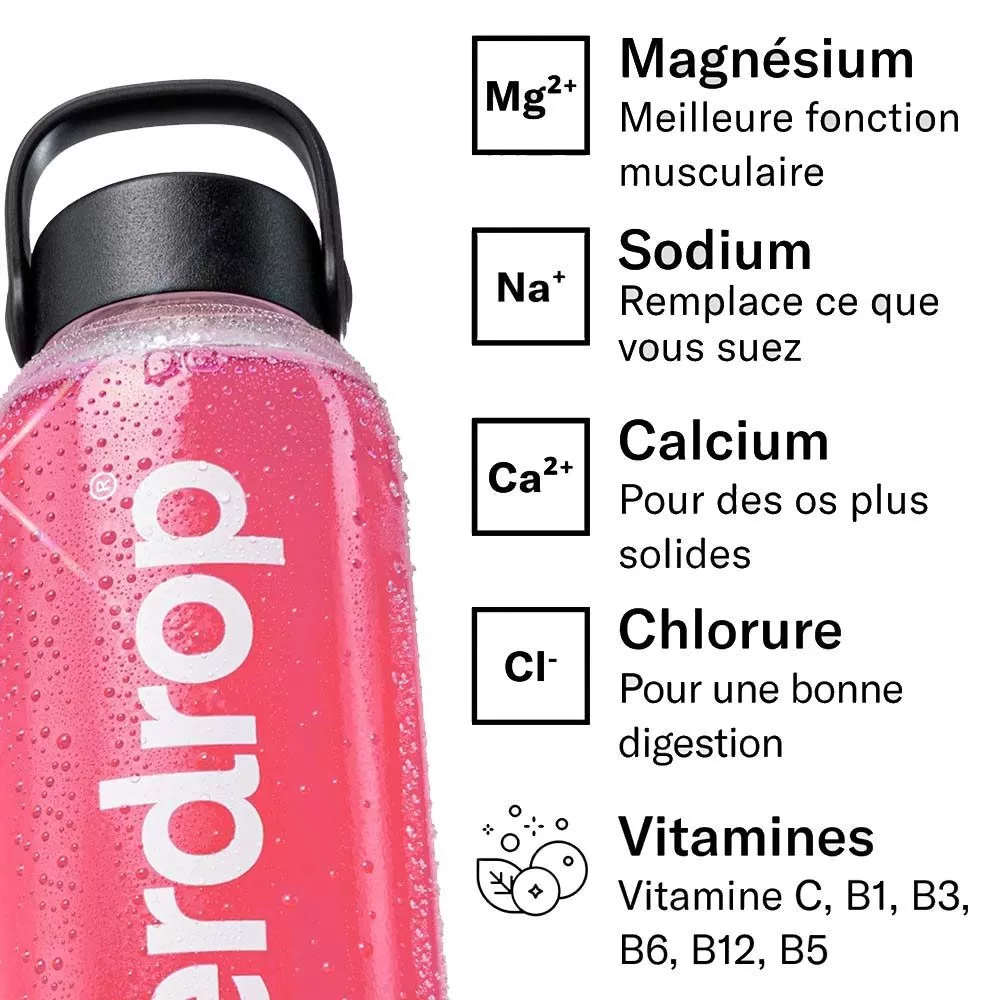 Recharge Waterdrop Fruits Rouges x12