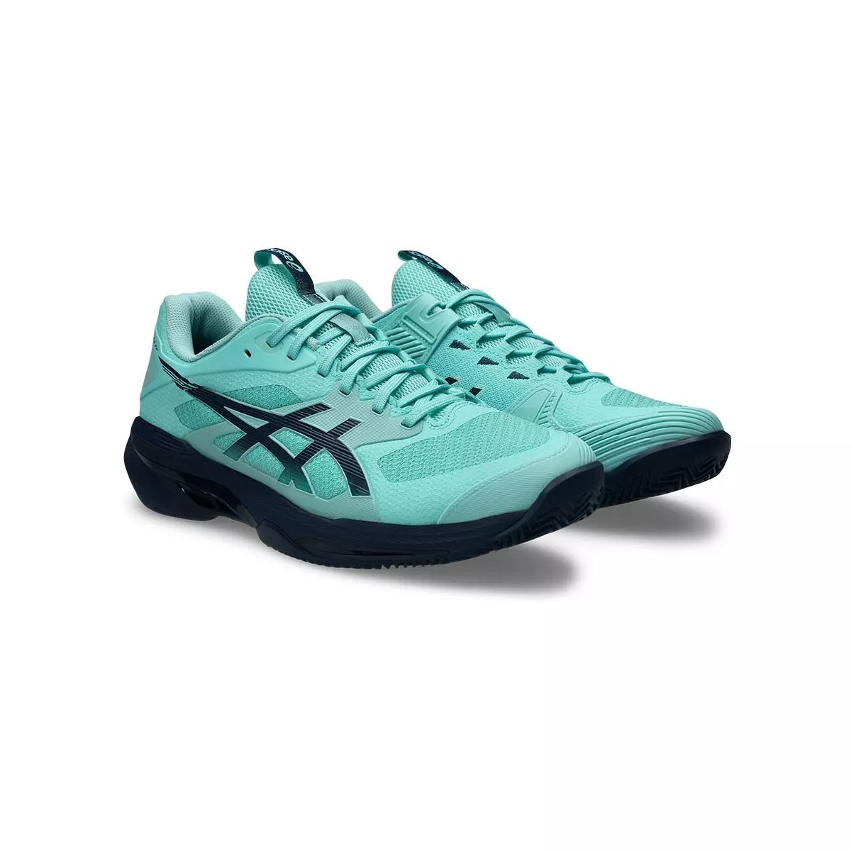 Chaussures Asics Gel Solution Speed FF 4 Clay Bleu / Turquoise
