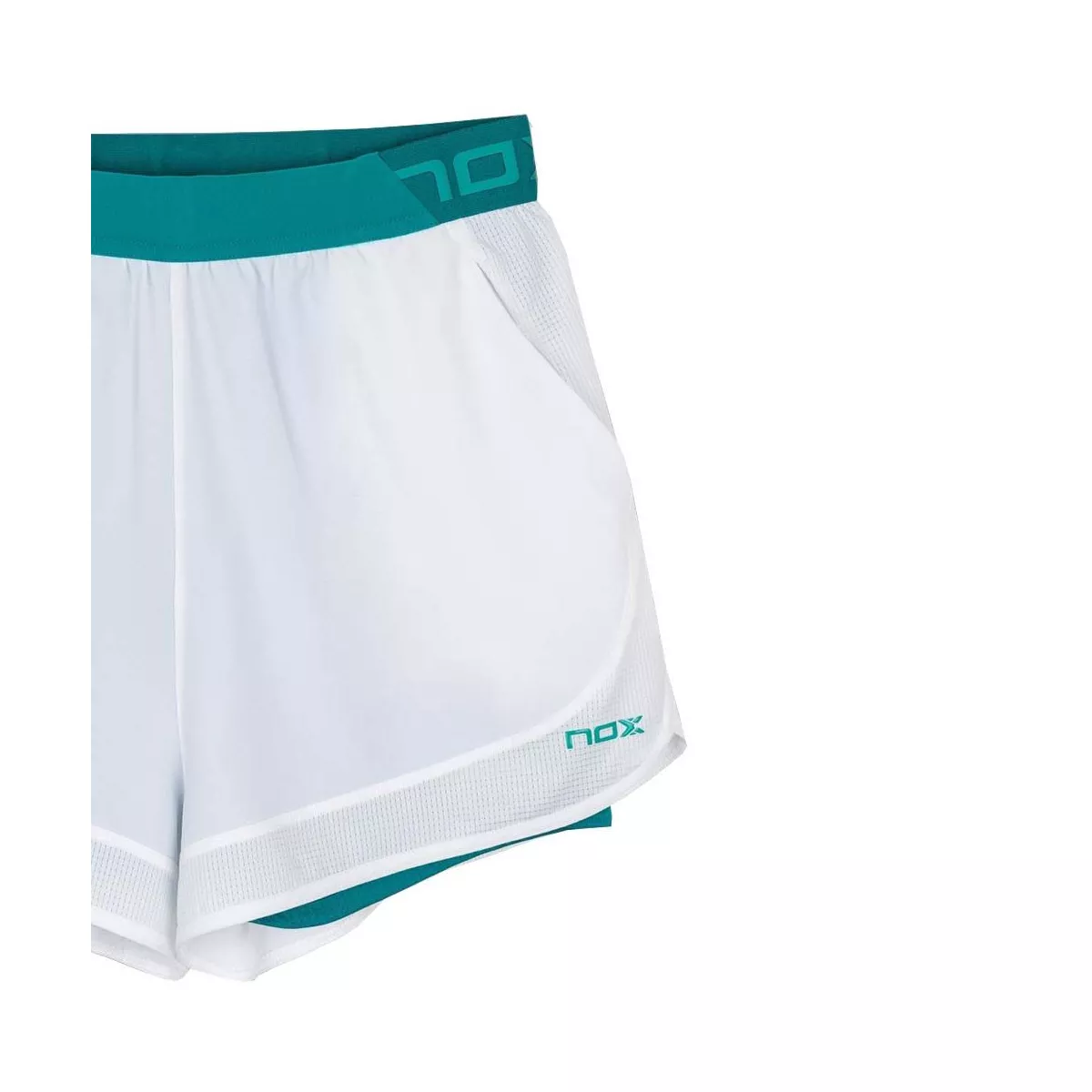 Short Nox Pro Femme Blanc / Vert