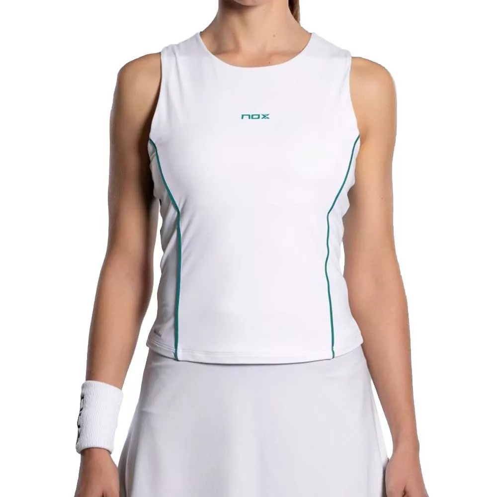 Débardeur Nox Pro Femme Blanc / Vert