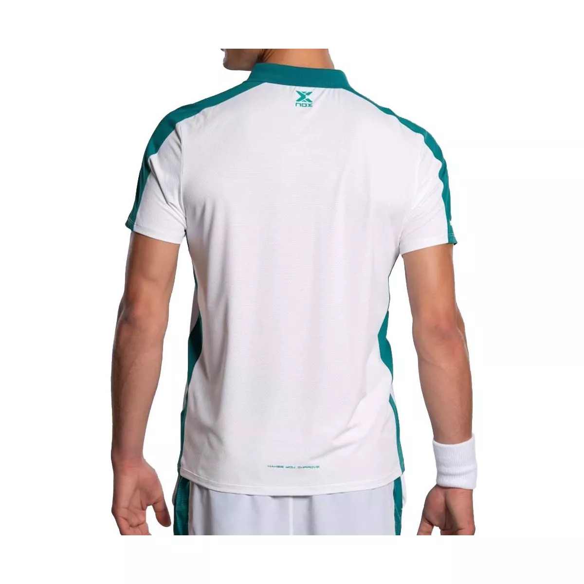 Polo Nox Pro Blanc / Vert