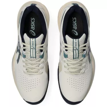 Chaussures Asics Gel Challenger 15 Clay Beige / Bleu nuit