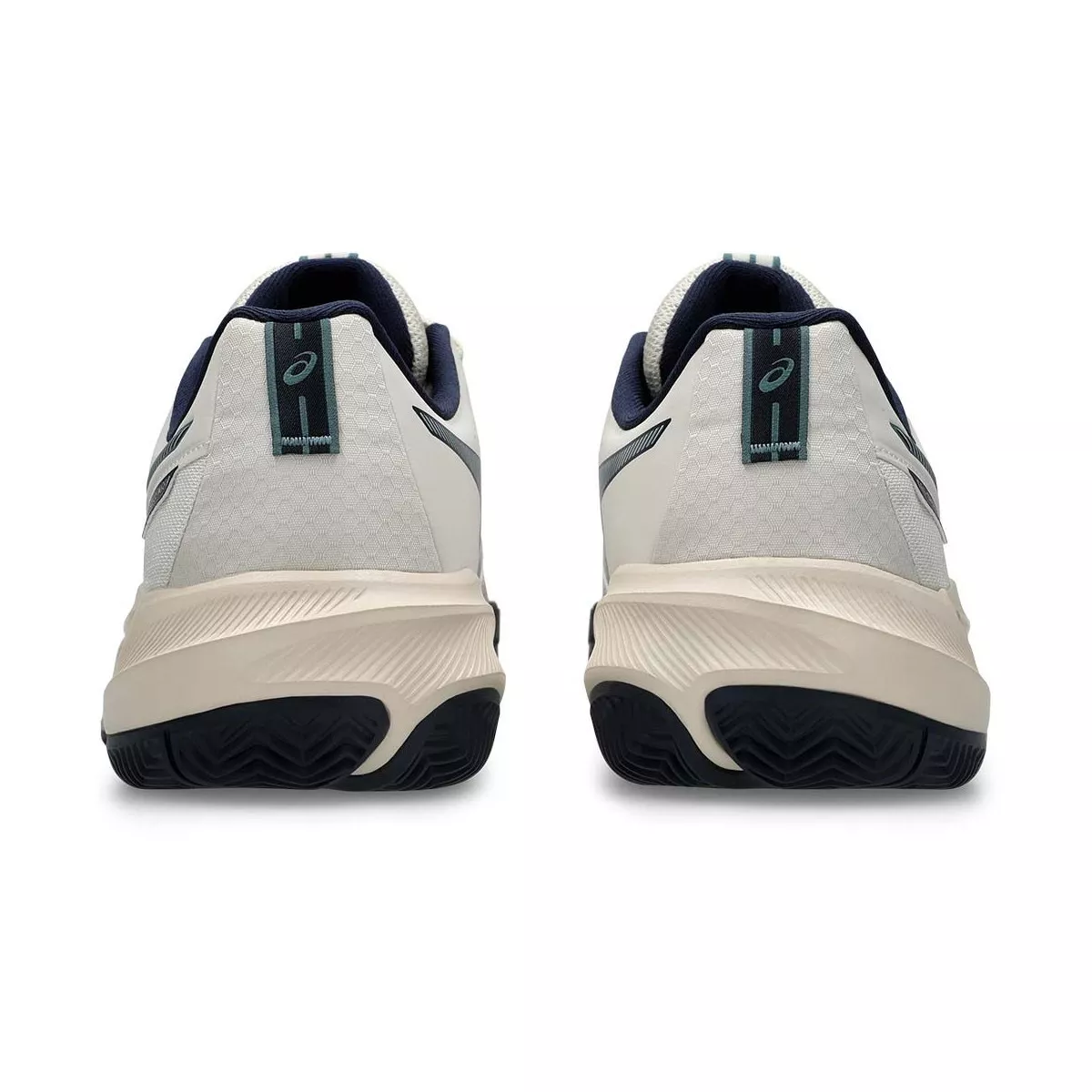 Chaussures Asics Gel Challenger 15 Clay Beige / Bleu nuit