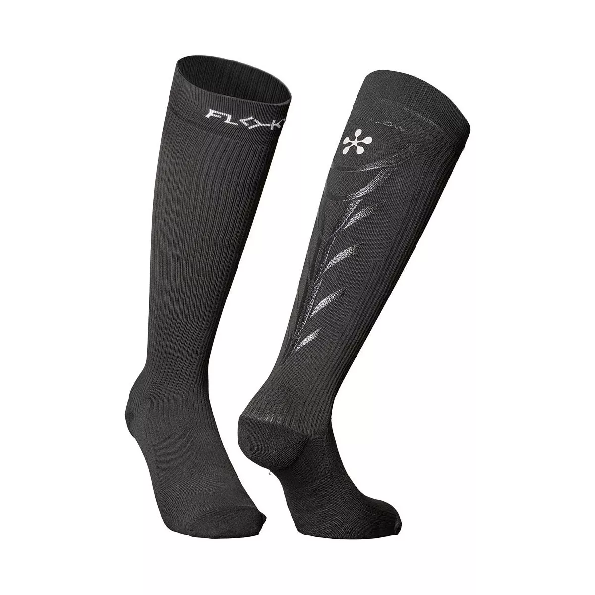 Chaussettes de récupération Floky Padel Flow Premier Padel Noir