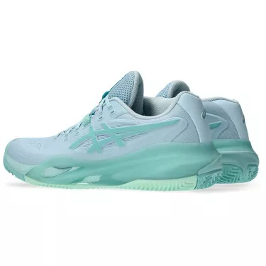 Chaussures Asics Gel Resolution X Clay Femme Bleu pastel / Vert