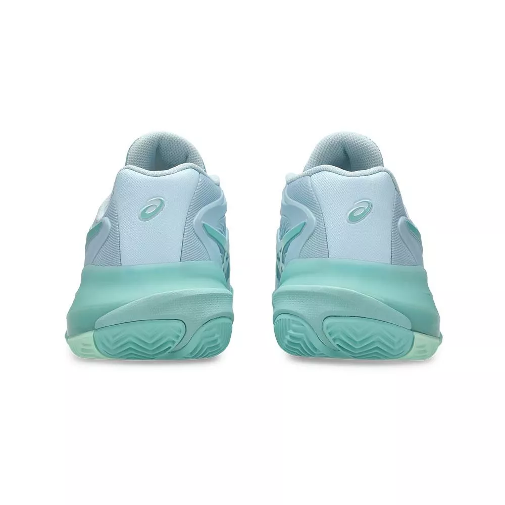 Chaussures Asics Gel Resolution X Clay Femme Bleu pastel / Vert
