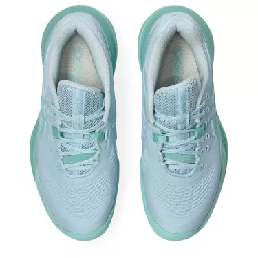 Chaussures Asics Gel Resolution X Clay Femme Bleu pastel / Vert