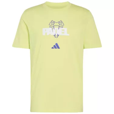 T-Shirt Adidas Padel Graphique Jaune