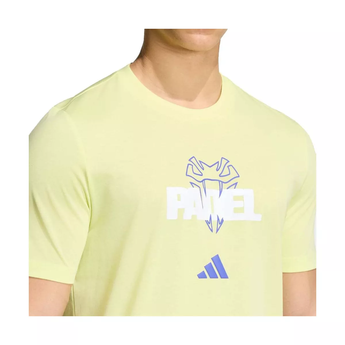 T-Shirt Adidas Padel Graphique Jaune