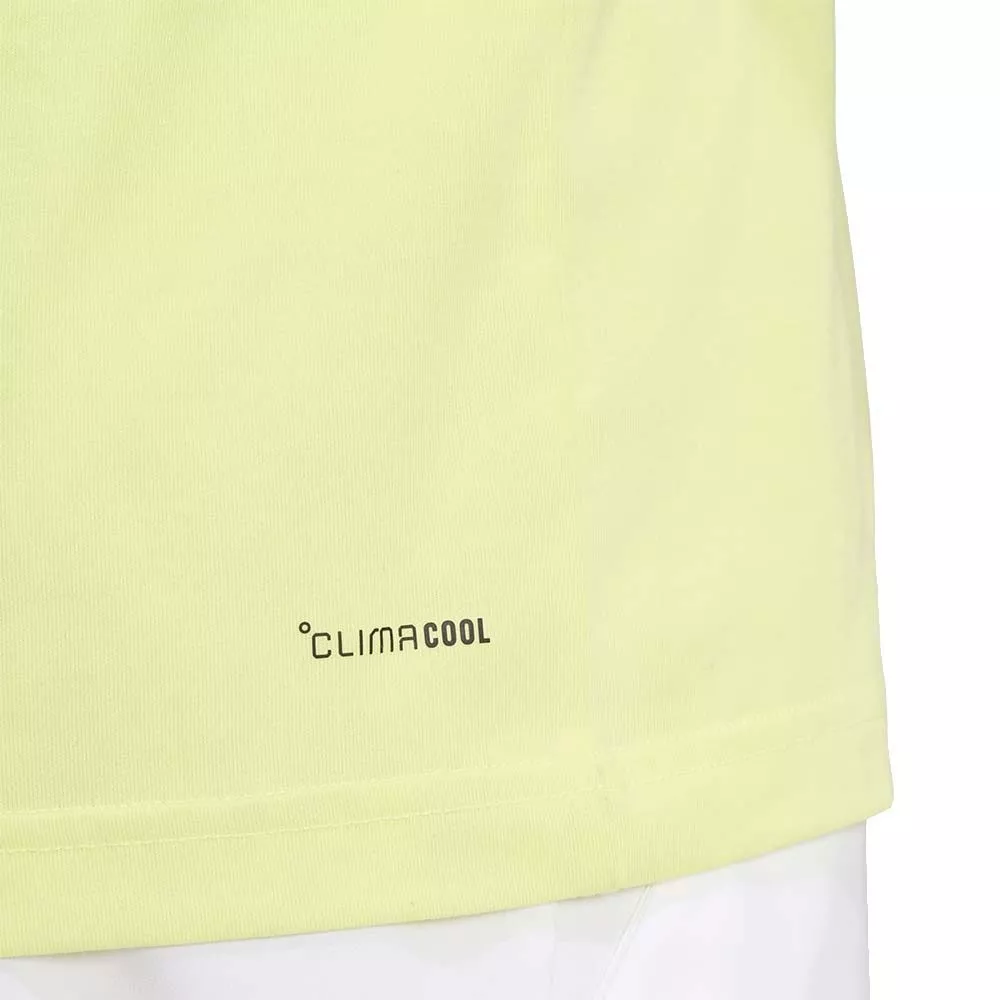 T-Shirt Adidas Padel Graphique Jaune