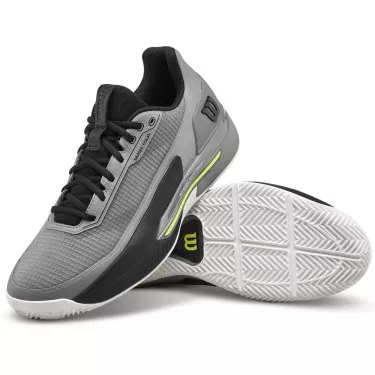 Chaussures Wilson Rush Tour 5 Clay Gris / Noir