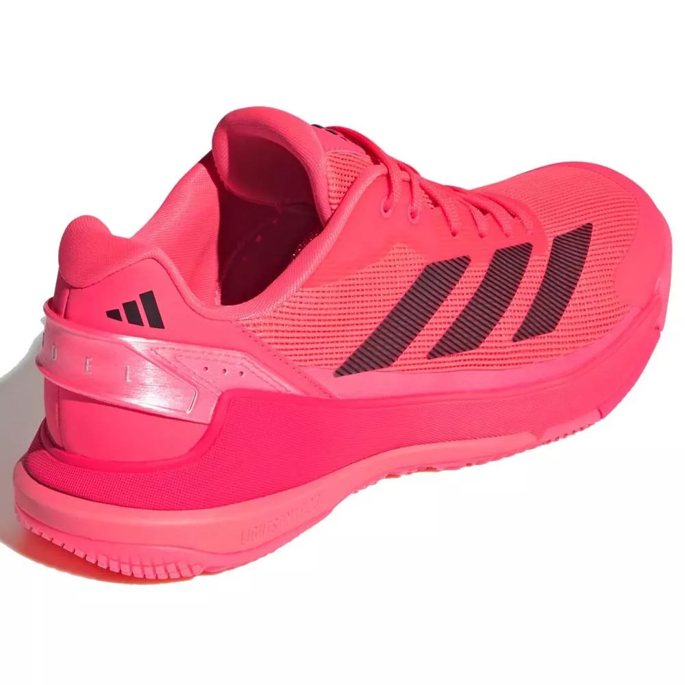 Chaussures Adidas Crazyquick LS Padel Rouge