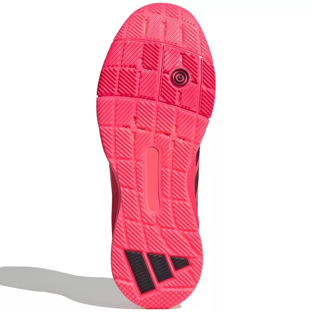 Chaussures Adidas Crazyquick LS Padel Rouge