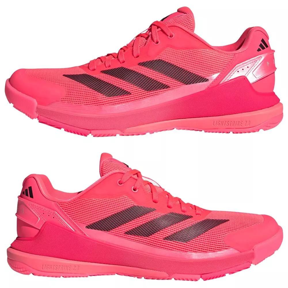 Chaussures Adidas Crazyquick LS Padel Rouge