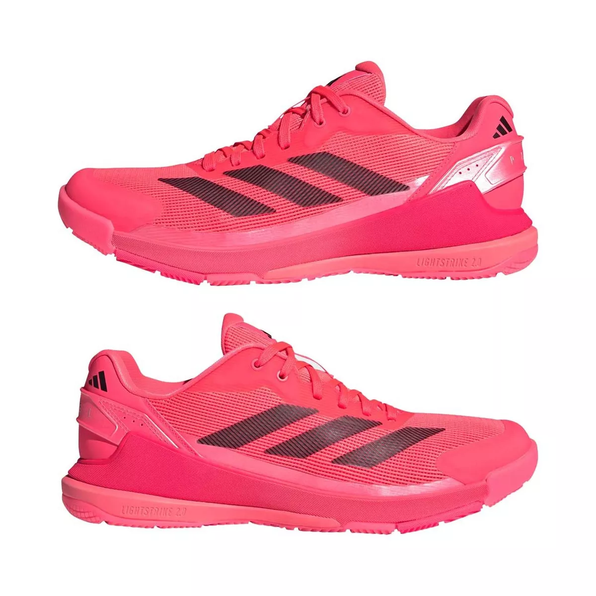 Chaussures Adidas Crazyquick LS Padel Rouge