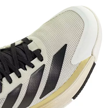 Chaussures Adidas Crazyquick Boost Padel Blanc / Noir / Or