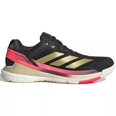 Chaussures Adidas Crazyquick Boost Padel Noir / Or / Rose