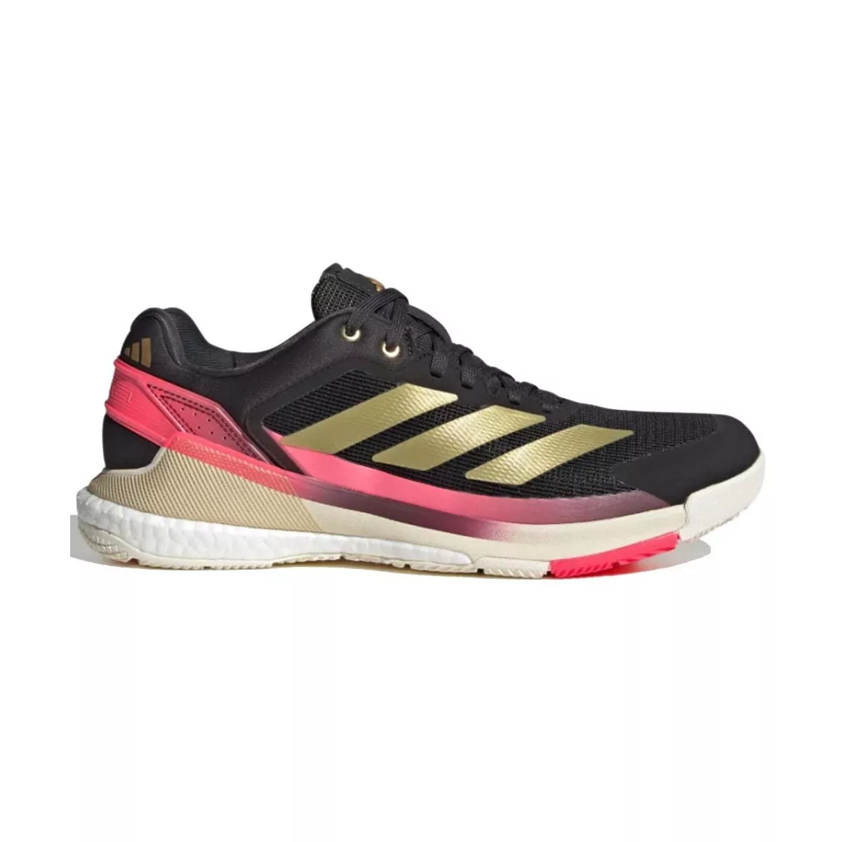 Chaussures Adidas Crazyquick Boost Padel Noir / Or / Rose